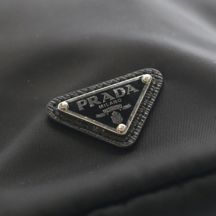 PRADA（プラダ） Re-Nylon ポーチ ナイロン 巾着 1NS369 ブラック