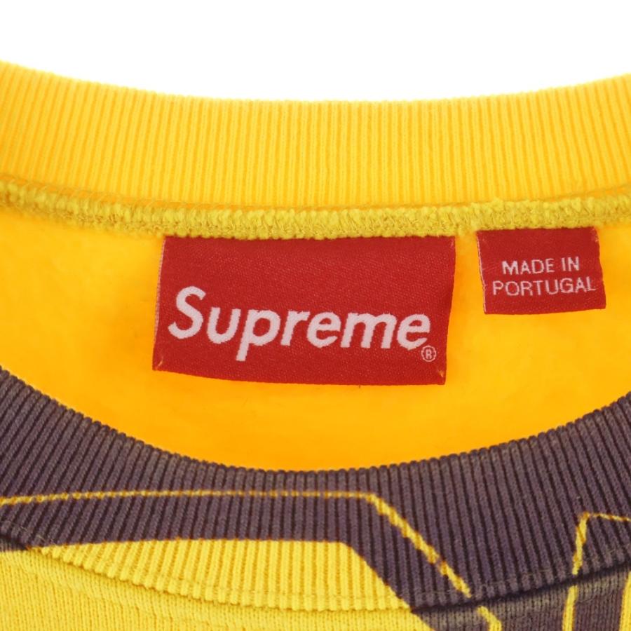 SUPREME シュプリーム 20AW Overprint Crewneck Sweatshirt カレッジ 