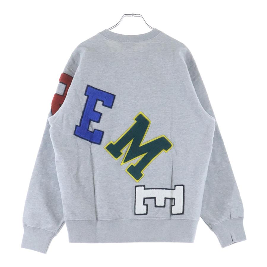 SUPREME シュプリーム 20AW Big Arc Crewneck Sweatshirt ビックアーク クルーネックスウェット グレー_1