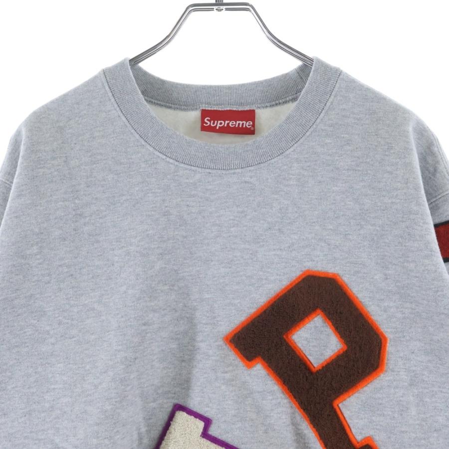 SUPREME シュプリーム 20AW Big Arc Crewneck Sweatshirt ビックアーク クルーネックスウェット グレー_2