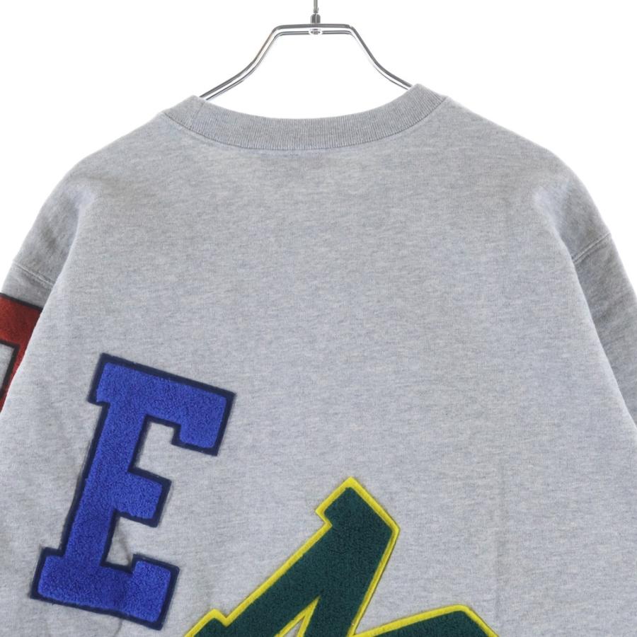 SUPREME シュプリーム 20AW Big Arc Crewneck Sweatshirt ビックアーク クルーネックスウェット グレー_3