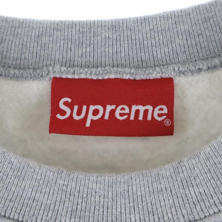 SUPREME シュプリーム 20AW Big Arc Crewneck Sweatshirt ビックアーク クルーネックスウェット グレー_6