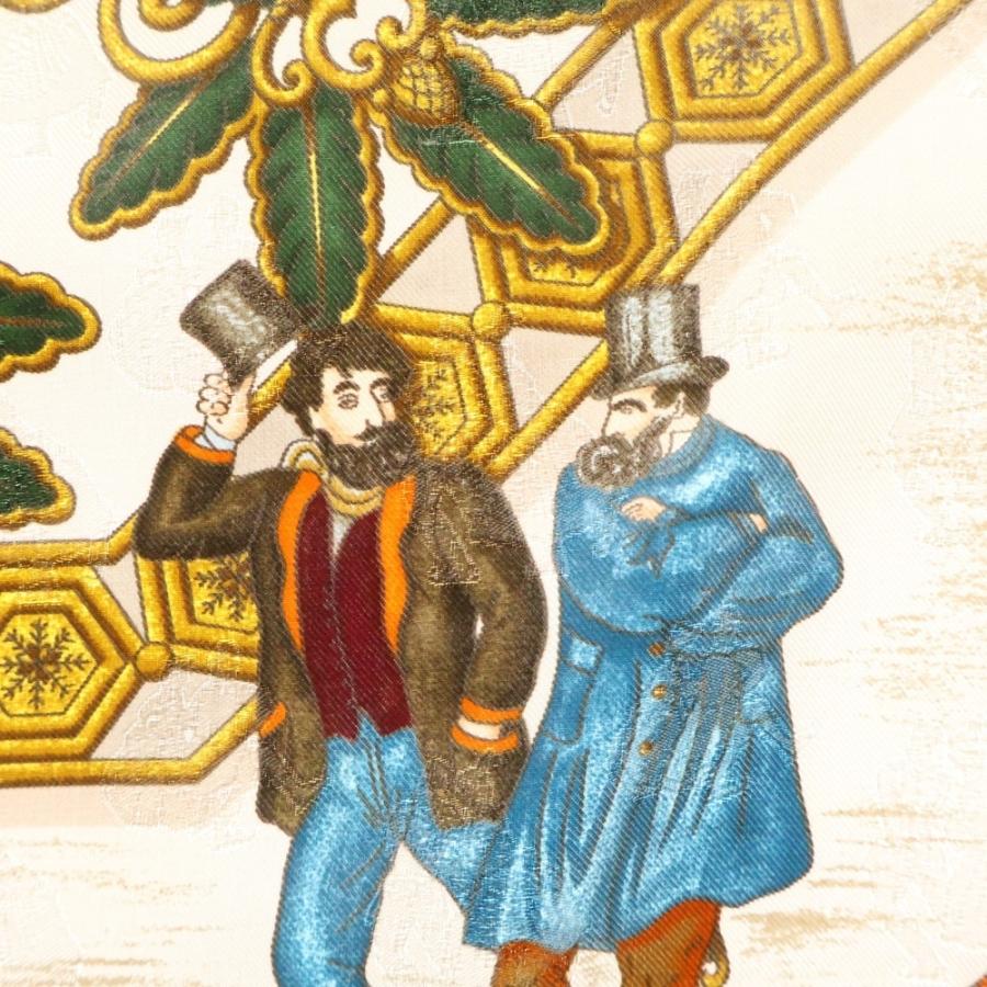 HERMES（エルメス） カレ90 LES PATINEURS Joies dHiver 冬の愉しみ