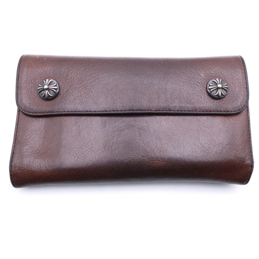 CHROME HEARTS（クロムハーツ） WAVE ウェーブ レザーウォレット 財布