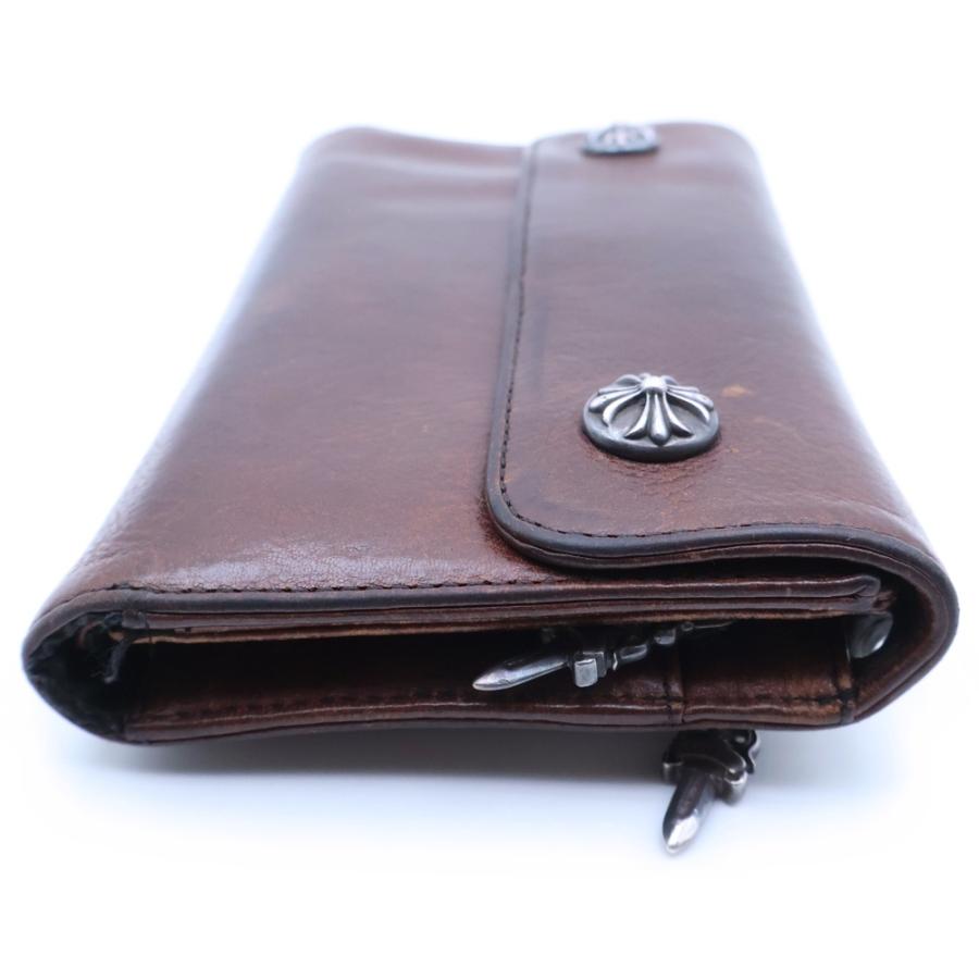 CHROME HEARTS（クロムハーツ） WAVE ウェーブ レザーウォレット 財布