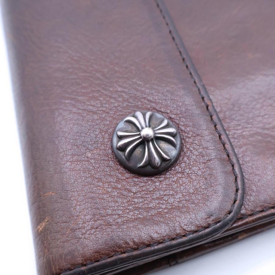 CHROME HEARTS（クロムハーツ） WAVE ウェーブ レザーウォレット 財布