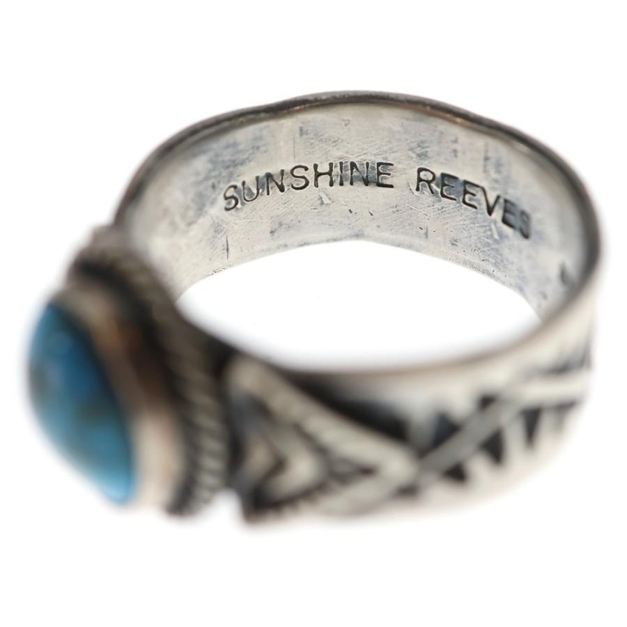 SUNSHINE REEVES サンシシャイン リーブス ナバホ族 ターコイズリング