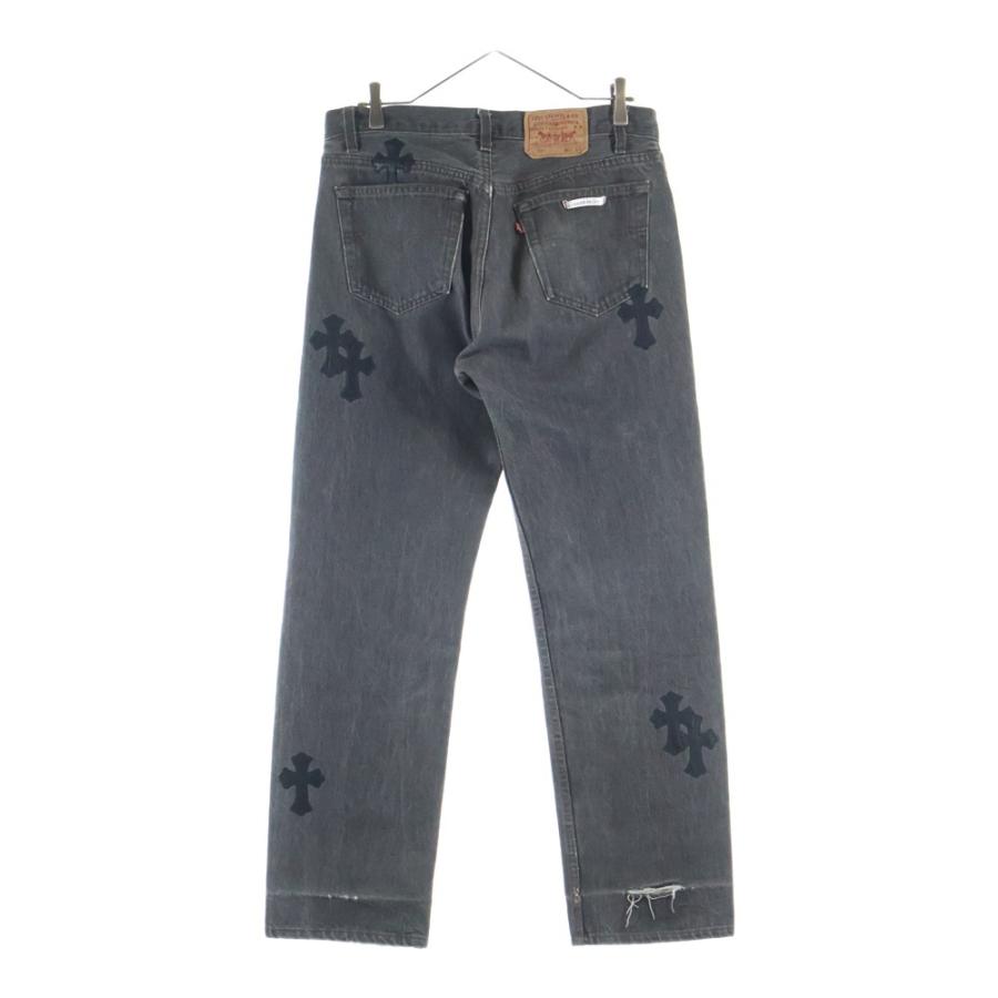 CHROME HEARTS（クロムハーツ） ×LEVI'S U VNTG JEAN BLK/RED TAB 501