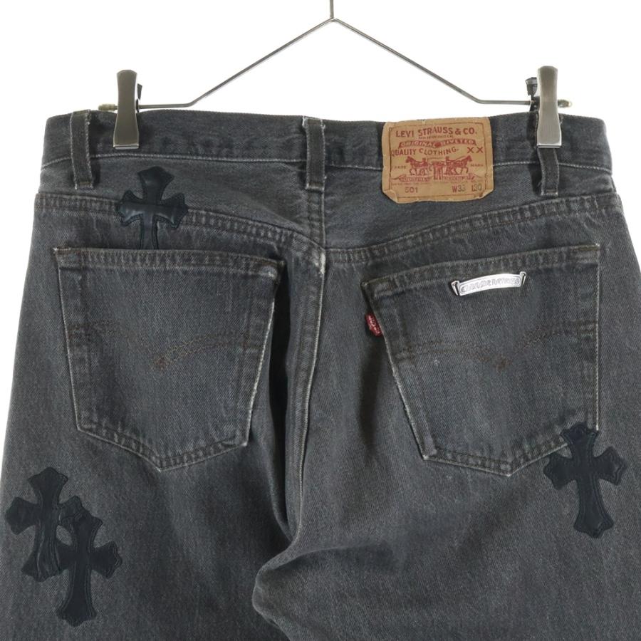 CHROME HEARTS（クロムハーツ） ×LEVI'S U VNTG JEAN BLK/RED TAB 501