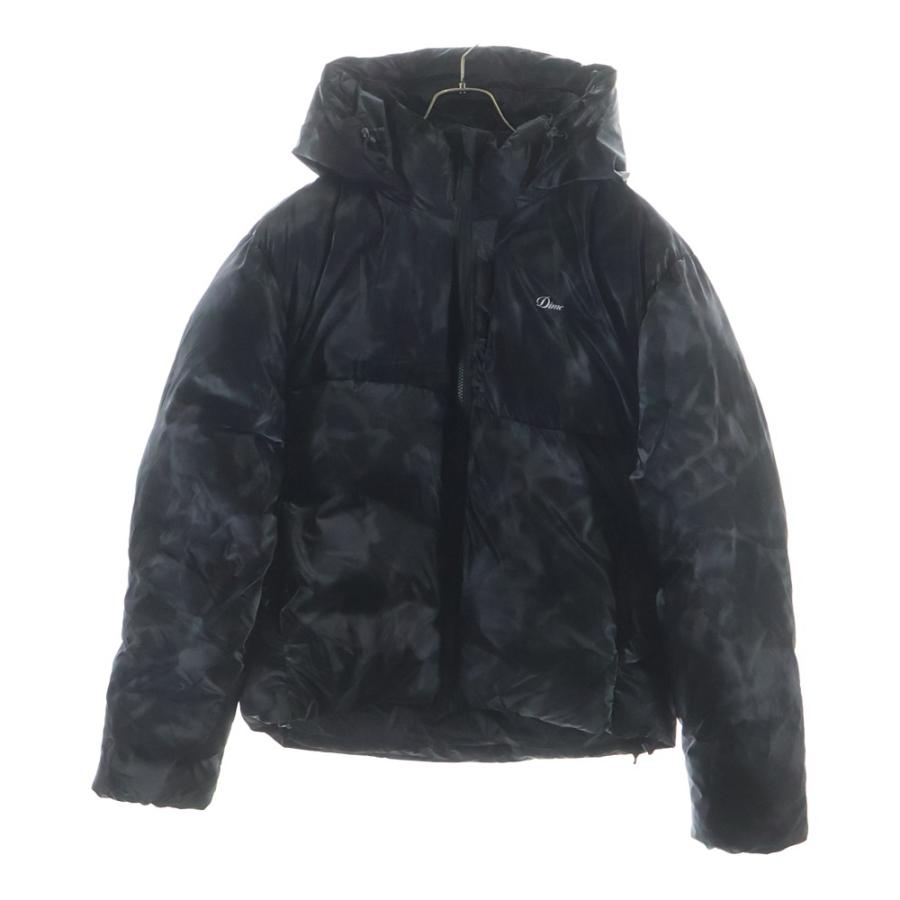 Dime（ダイム） WAVY PUFFER JACKET Smoke Black ウェイブパファー 