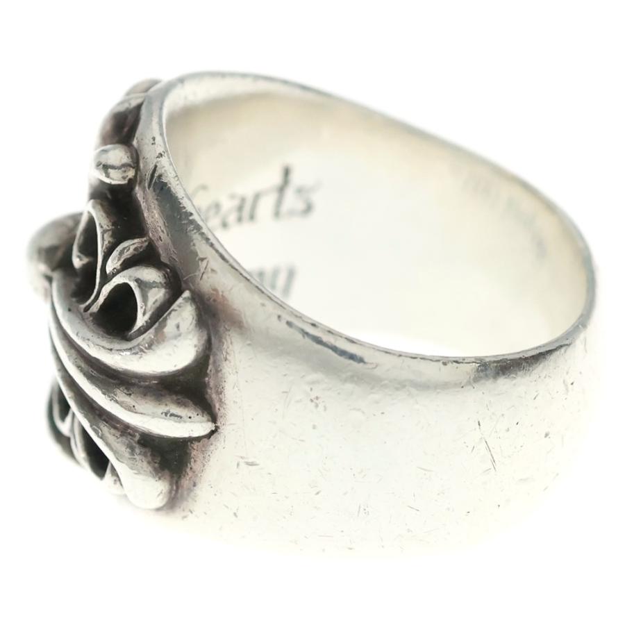 Sterlingシルバー９２５！キーパーリングペーパCHROMEHEARTS好き CHROME HEARTS（クロムハーツ） KEEPER RING キーパーリング シルバー