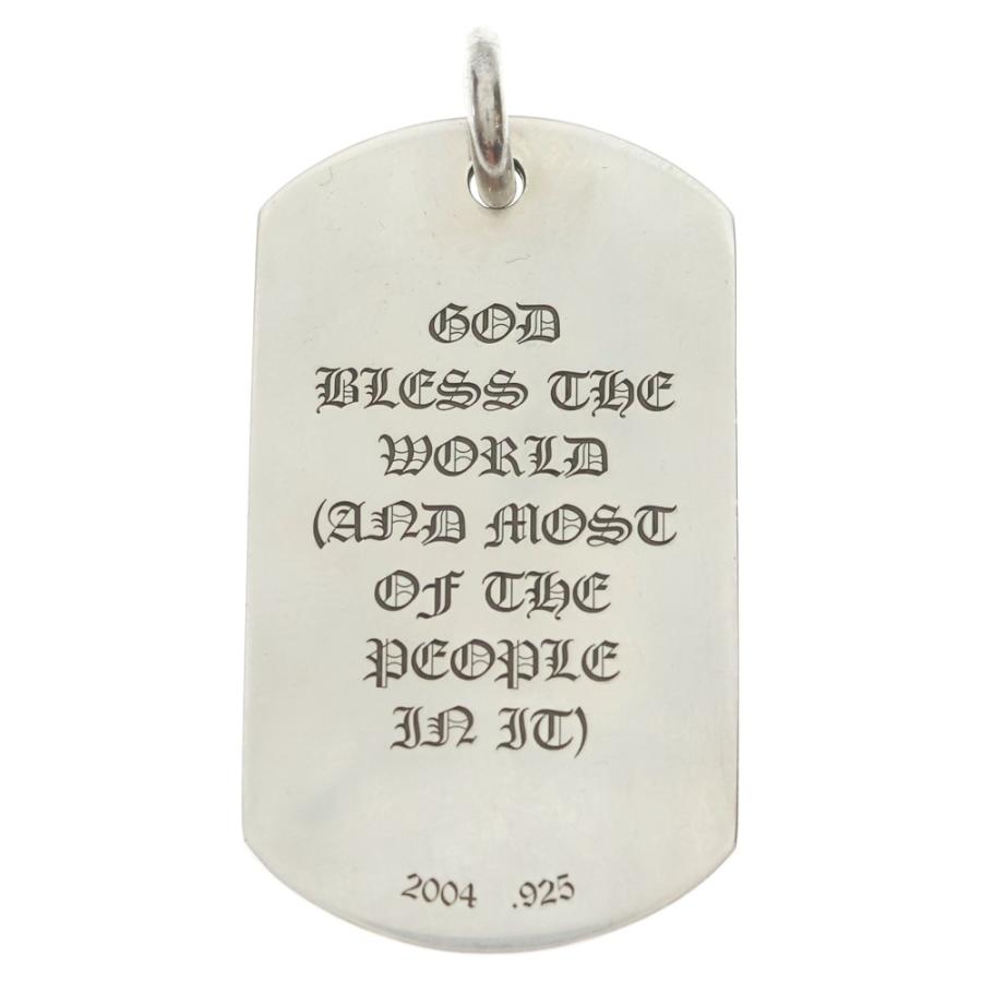 CHROME HEARTS D TAG LRG GOD BLESS ドッグダク CHROME HEARTS（クロムハーツ） D TAG LRG GOD BLESS ゴッドブレス