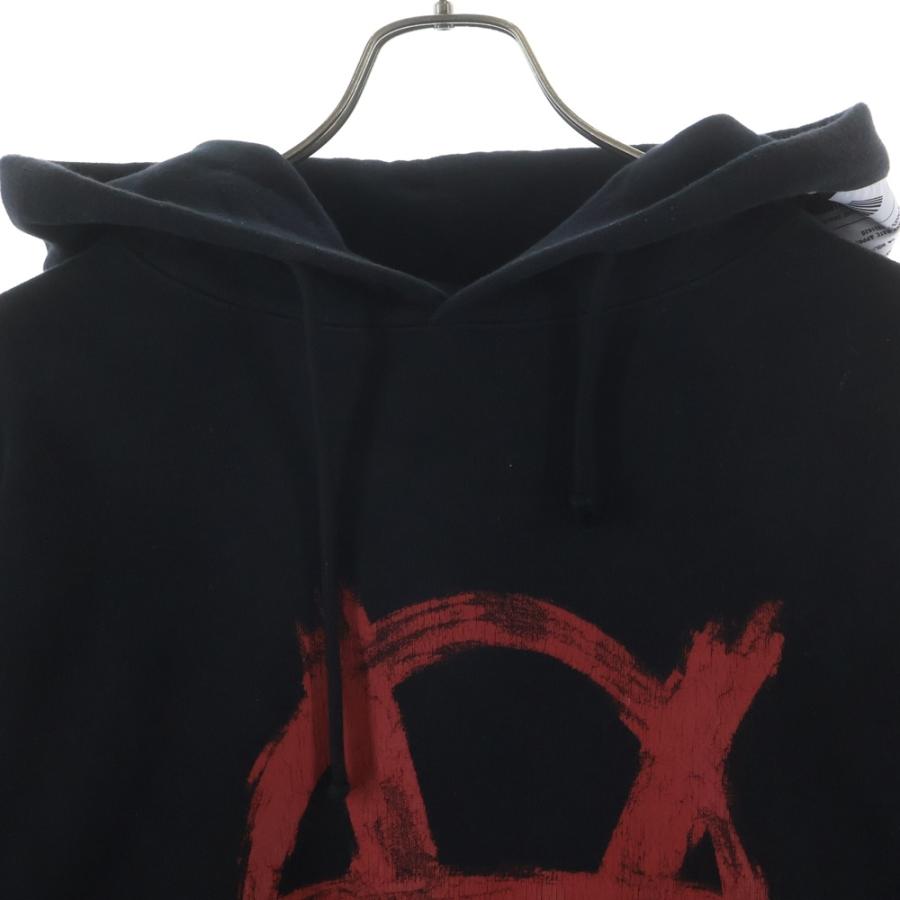 VETEMENTS ヴェトモン 20SS Anarchy Hoodie ヴェトモン アナーキーフーディ プルオーバーパーカー プリント ブラック SS20TR312 VETEMENTS（ヴェトモン） 20SS Anarchy Hoodie アナーキーフーディ