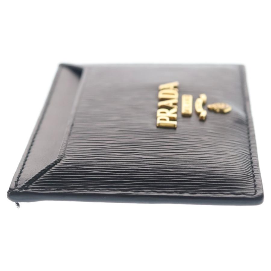 PRADA（プラダ） Saffiano サフィアーノ レザー カードケース ブラック