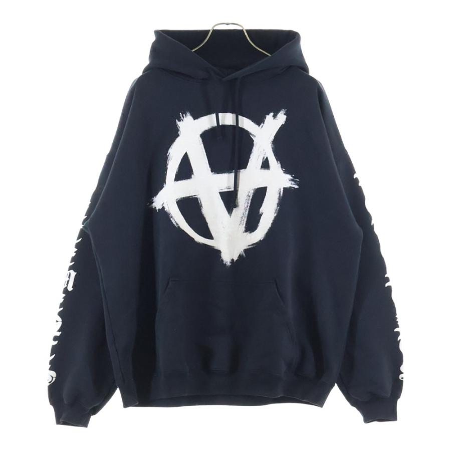 VETEMENTS（ヴェトモン） 23SS DOUBLE ANARCHY LOGO HOODIE ダブル