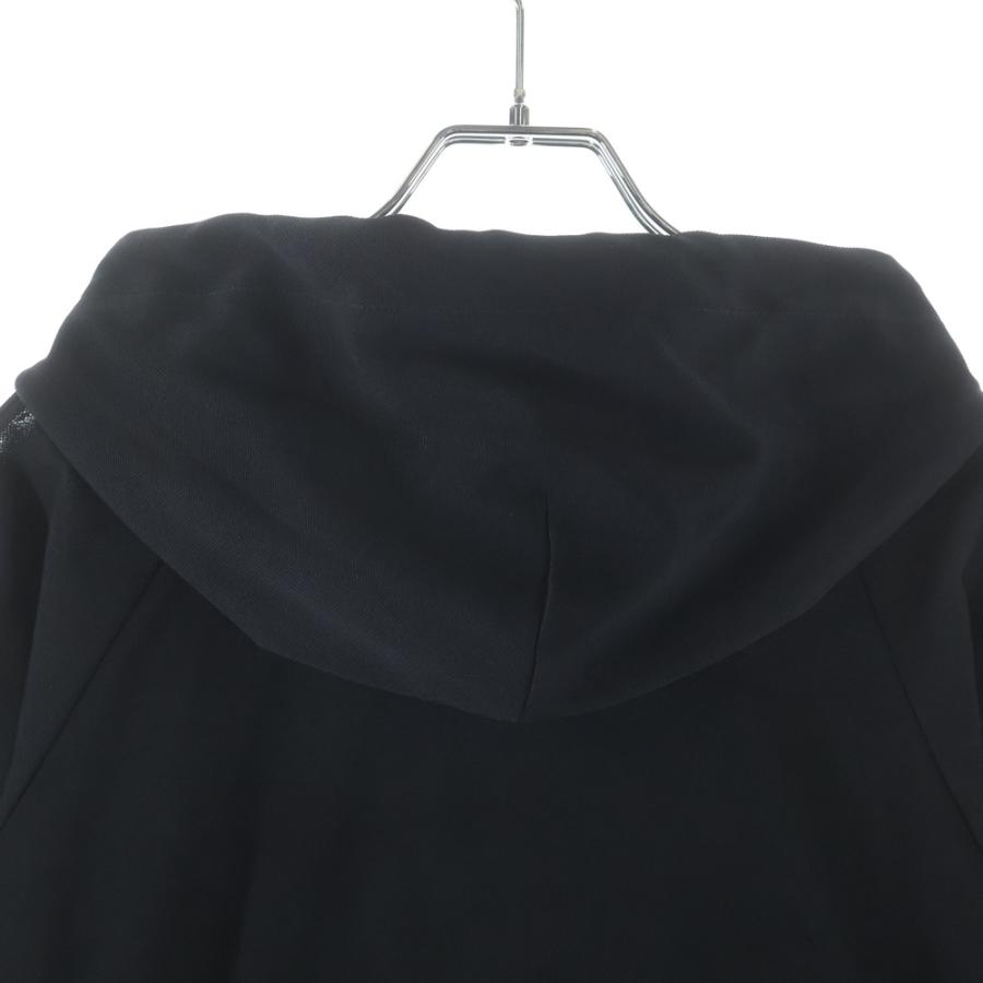 GIVENCHY - 極美品★GIVENCHY ジバンシィ Chito 23AW BWJ02J30RY 4G ロゴデザイン クロップド ZIPフーディ/パーカー ブラック ホワイト M 正規品 レディース GIVENCHY（ジバンシィ） 23AW Chito 4G ロゴデザイン ジップフーディ