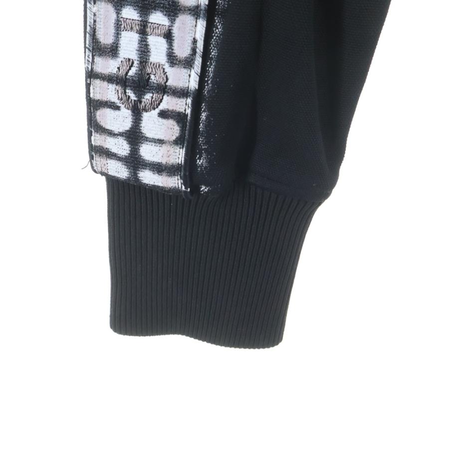 GIVENCHY - 極美品★GIVENCHY ジバンシィ Chito 23AW BWJ02J30RY 4G ロゴデザイン クロップド ZIPフーディ/パーカー ブラック ホワイト M 正規品 レディース GIVENCHY（ジバンシィ） 23AW Chito 4G ロゴデザイン ジップフーディ