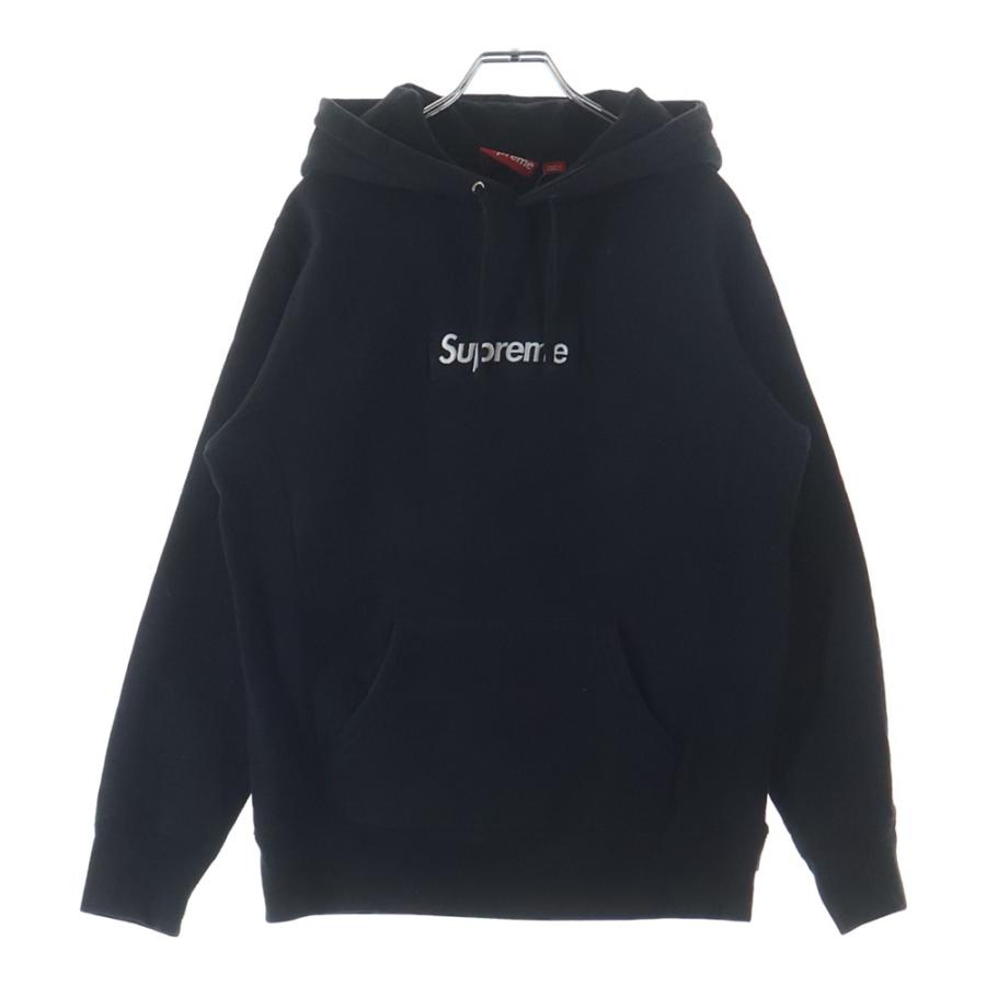 Supreme（シュプリーム） BOX LOGO HOODED SWEATSHIRT ボックスロゴ 黒