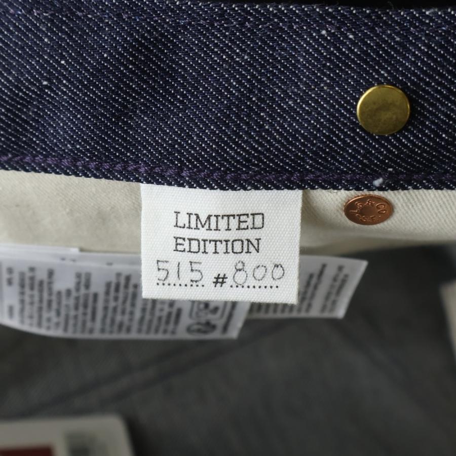 リーバイス 1910s Lot 333 Jeans LIMITED EDITION 515/800 シンチバック 黒サスペンダーボタン PC9-000P6-0000 デニムパンツ ネイビー