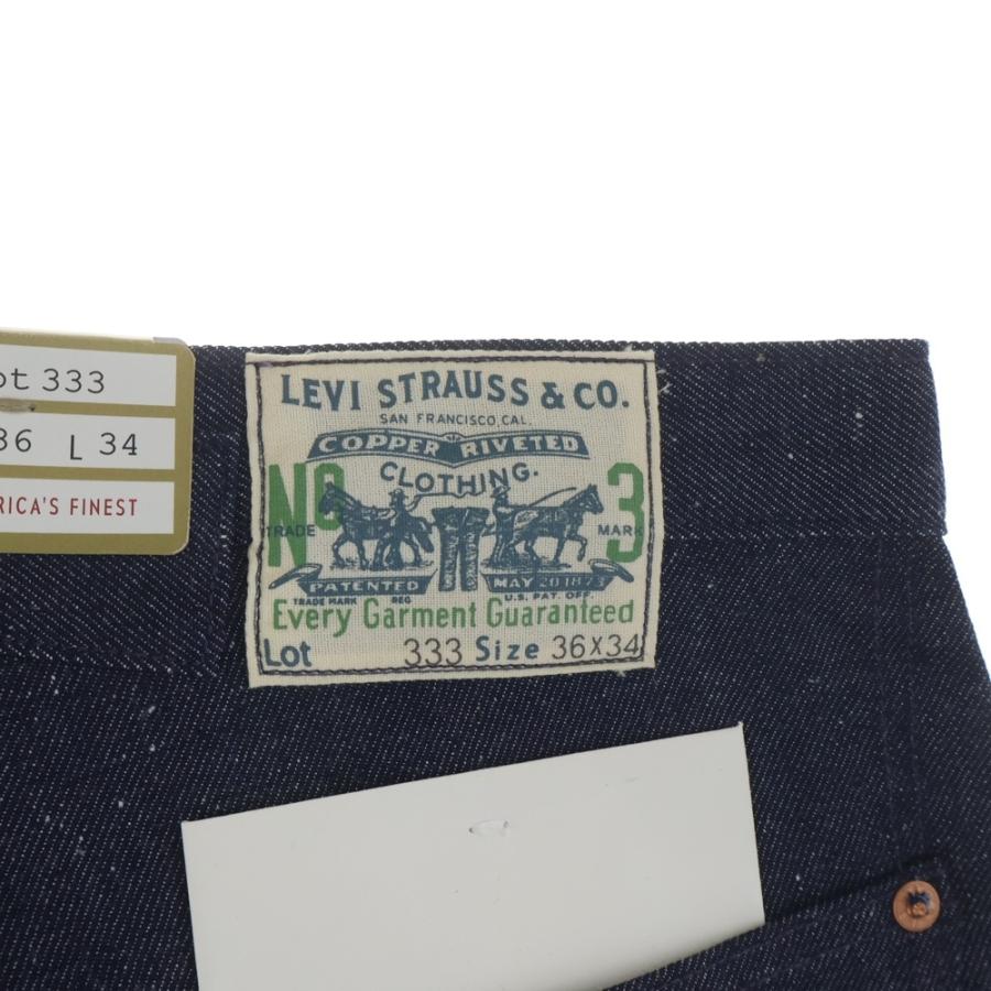 リーバイス 1910s Lot 333 Jeans LIMITED EDITION 515/800 シンチバック 黒サスペンダーボタン PC9-000P6-0000 デニムパンツ ネイビー
