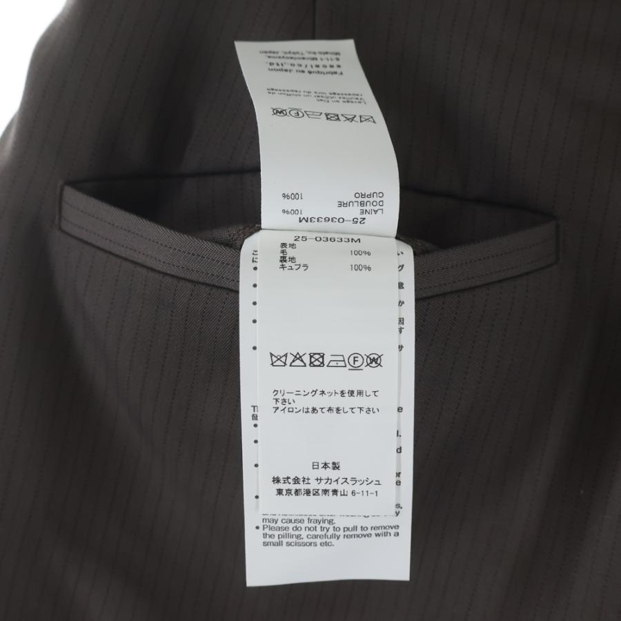sacai（サカイ） 25SS Doeskin Pants ドスキンパンツ ベルテッド 25