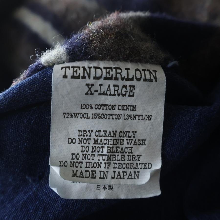 TENDERLOIN（テンダーロイン） 22AW DENIM BLANKET ZIP UP JKT デニム
