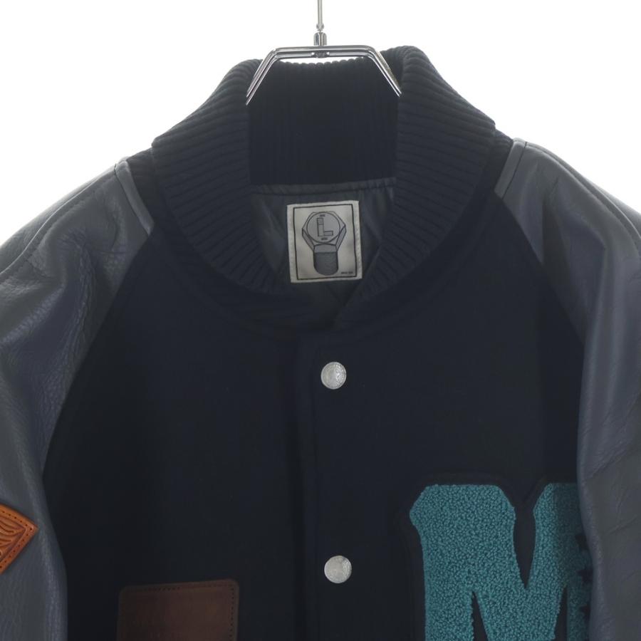 WOLF'S HEAD ウルフズヘッド ×M&M × GROK LEATHER 袖スタッズ バック
