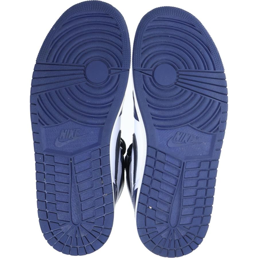 未使用品　Air Jordan ハイカットシューズ ネイビー/ホワイト NIKE（ナイキ） AIR JORDAN 1 RETRO HIGH OG MIDNIGHT NAVY エア
