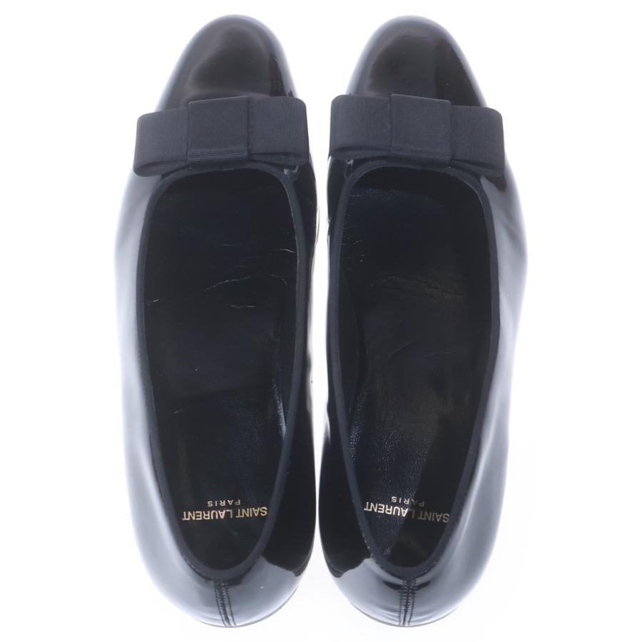 SAINT LAURENT PARIS サンローランパリ リボン エナメル オペラ 315175