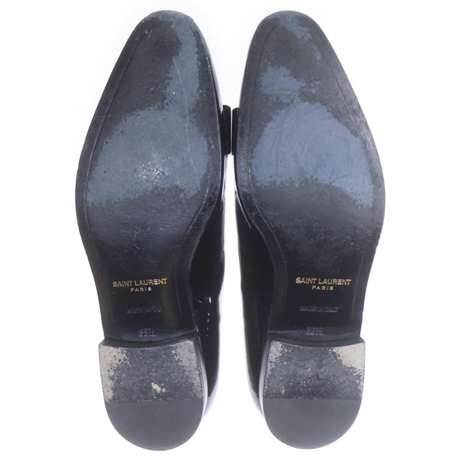 SAINT LAURENT PARIS サンローランパリ リボン エナメル オペラ 315175