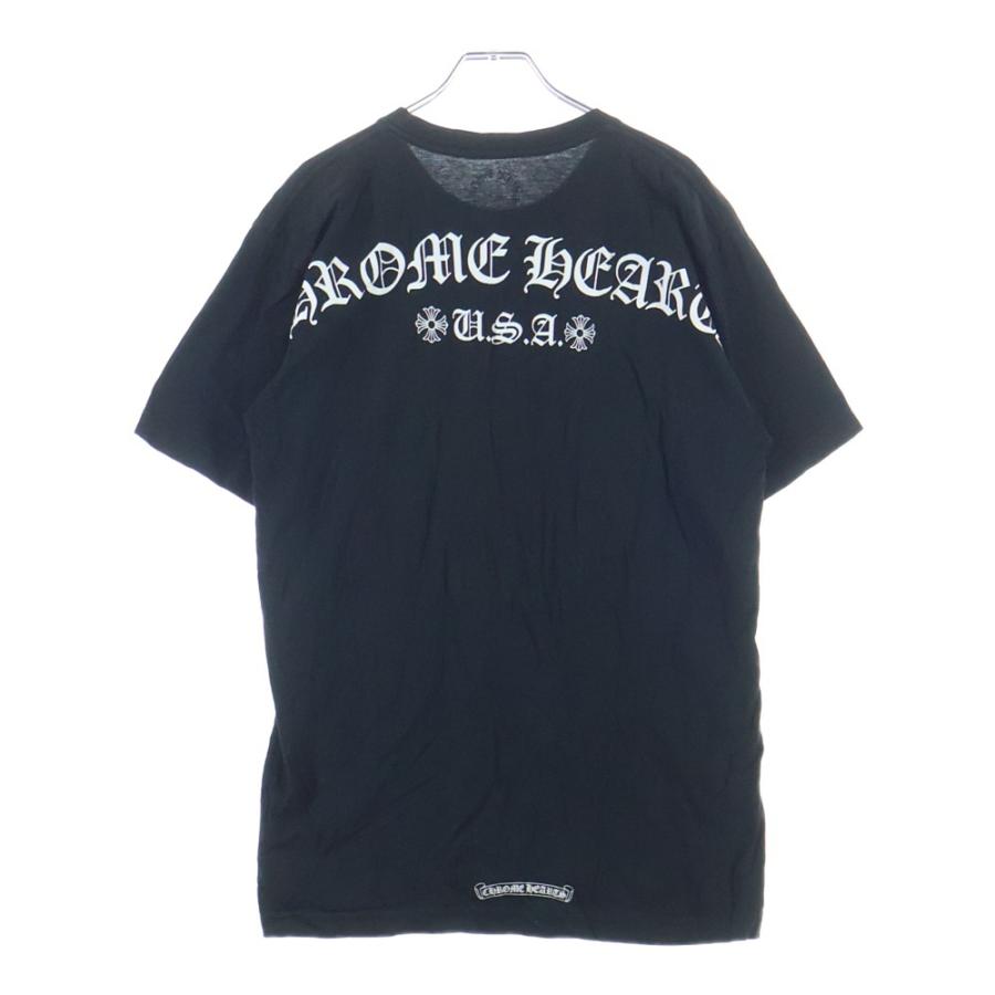 クロムハーツ Chrome Hearts Tシャツ ロゴ 黒 ブラック 150 CHROME HEARTS（クロムハーツ） Blackarchlogo ブラックアーチロゴ USA