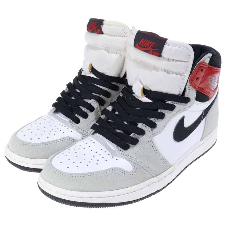 NIKE（ナイキ） AIR JORDAN 1 RETRO HIGH OG LIGHT SMOKE GREY エア