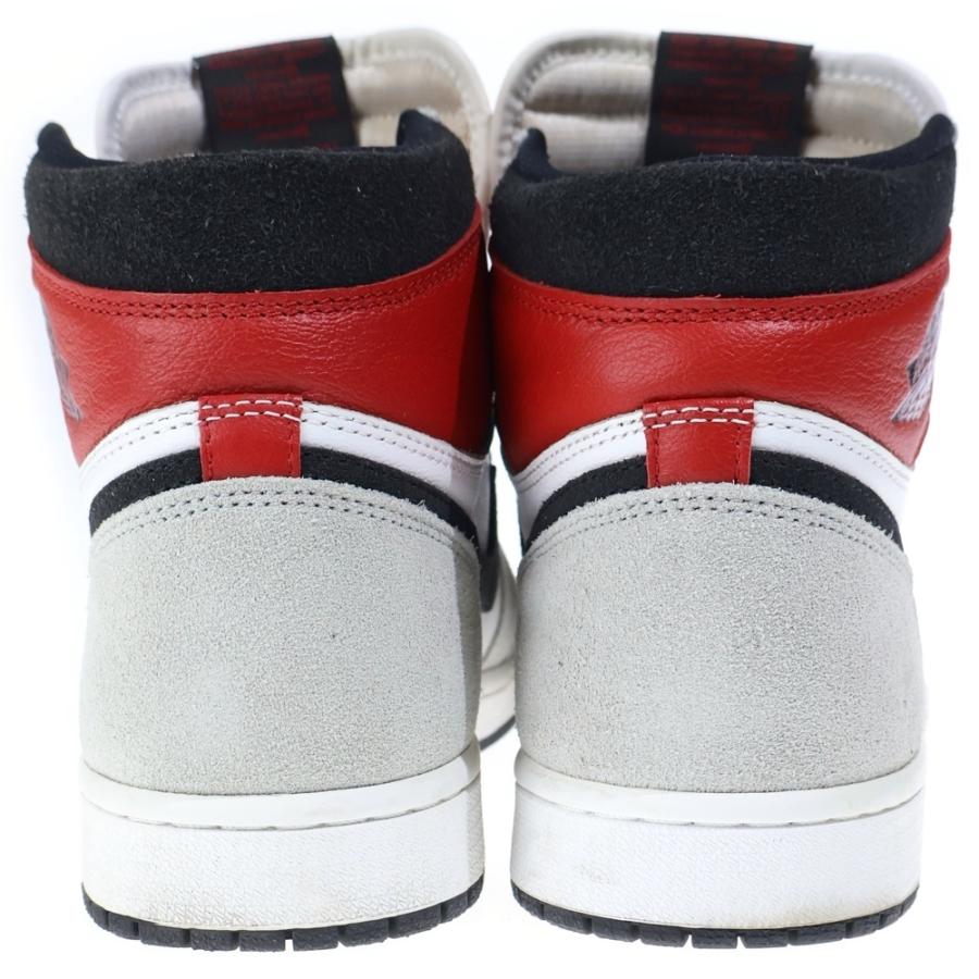 NIKE（ナイキ） AIR JORDAN 1 RETRO HIGH OG LIGHT SMOKE GREY エア