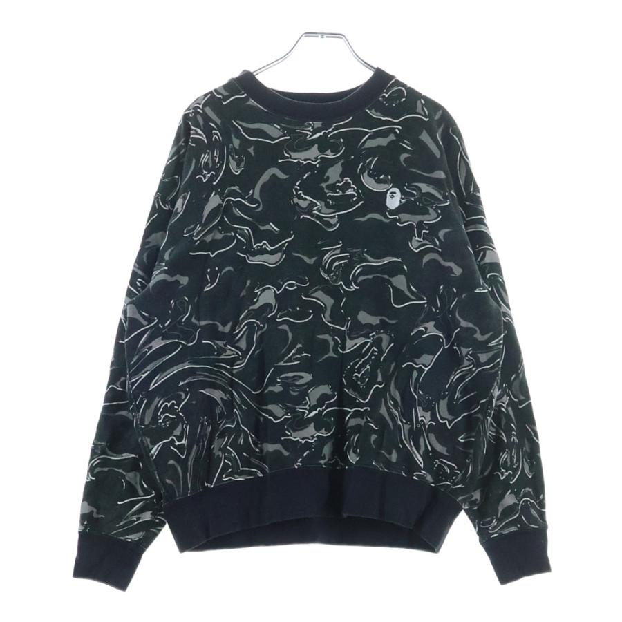 A BATHING APE（アベイシングエイプ） MARBLING CAMO LOGO RELAXED FIT