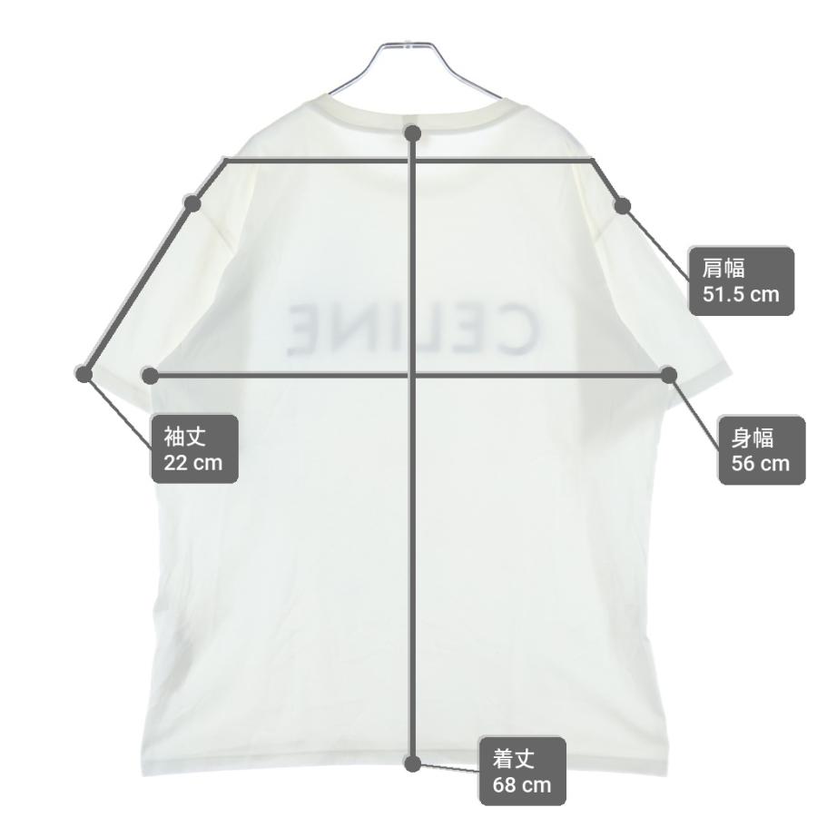 CELINE（セリーヌ） フロントロゴプリント 半袖Tシャツ カットソー
