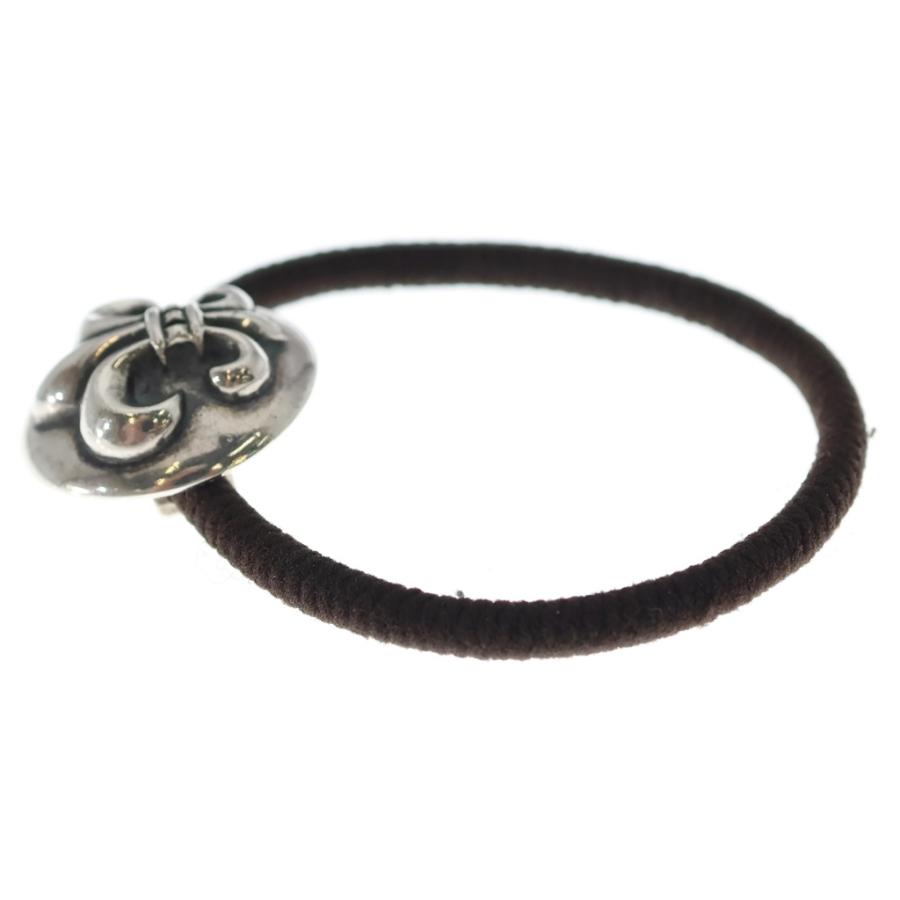 美品CHROME HEARTS (クロムハーツ) フレア ヘアバンド コンチョ CHROME HEARTS（クロムハーツ） HAIRBAND BSフレアボール ヘアバンド