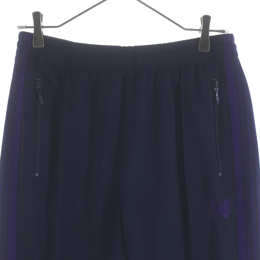 Needles（ニードルス） 23AW Narrow Track Pant Poly Smooth ロゴ刺繍