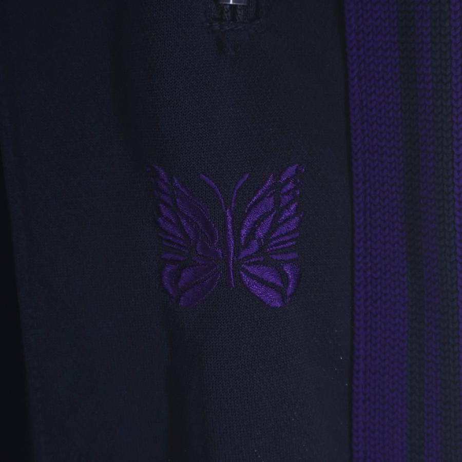 Needles（ニードルス） 23AW Narrow Track Pant Poly Smooth ロゴ刺繍