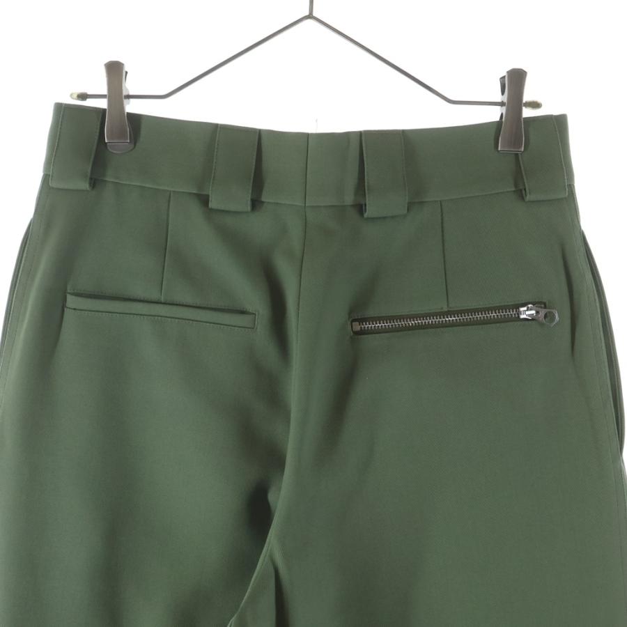 パンツ jil sander ジップデザインウールロングパンツ 44 22AW