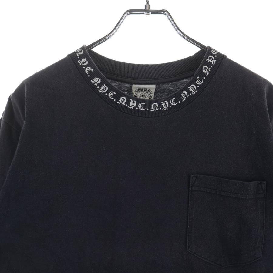 CHROME HEARTS クロムハーツ オールド ネックロゴ Tシャツ CHROME HEARTS（クロムハーツ） オールド ネックロゴ 丸胴 ポケット