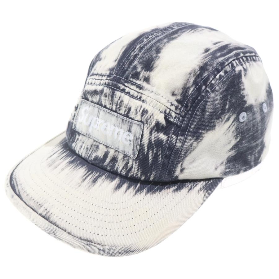 Supreme（シュプリーム） 24SS Bleached Chino Camp Cap Black