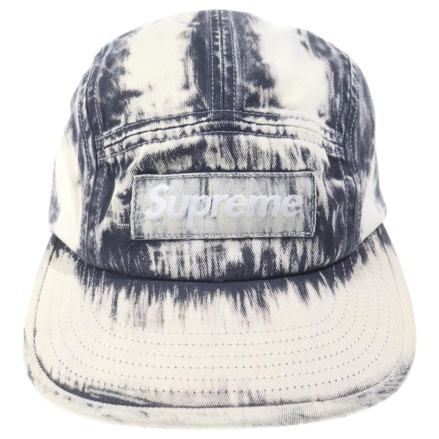 Supreme（シュプリーム） 24SS Bleached Chino Camp Cap Black