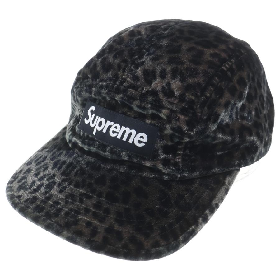 Supreme（シュプリーム） 24SS Leopard Velvet Camp Cap レオパード
