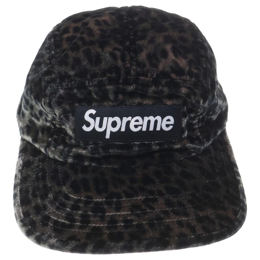 Supreme（シュプリーム） 24SS Leopard Velvet Camp Cap レオパード
