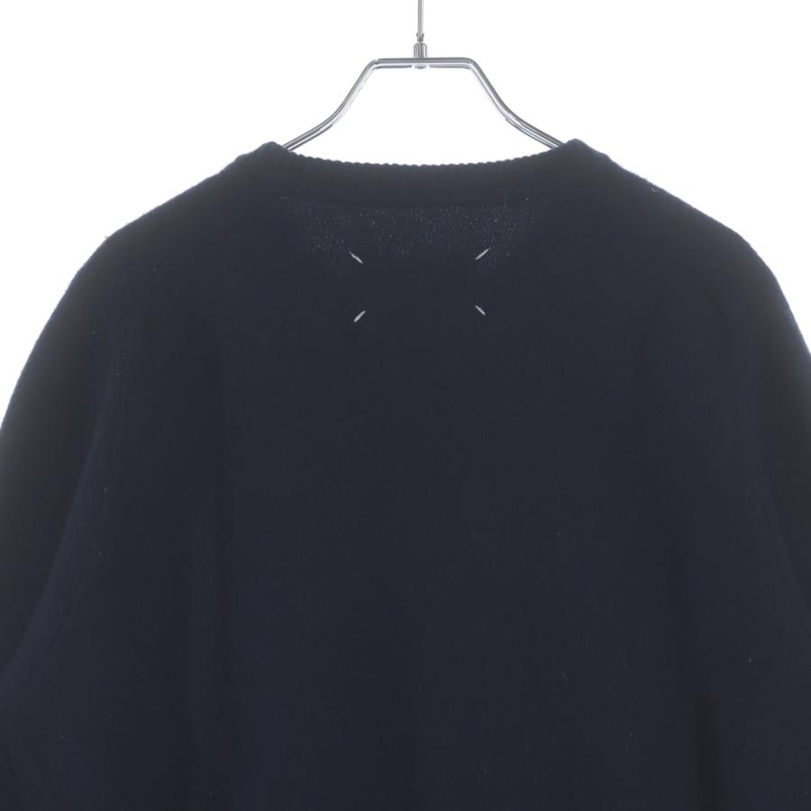 メゾンマルタンマルジェラ 24AW WASHED LAMDSWOOL SWEATER ウォッシュ