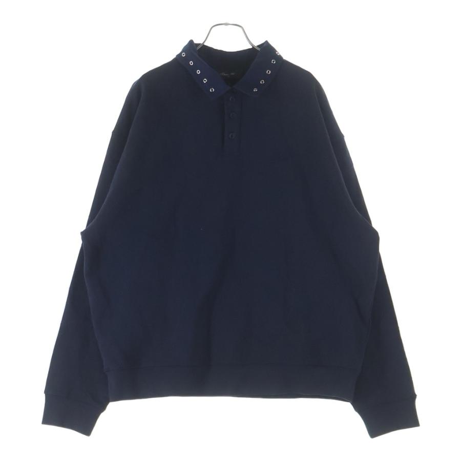 かつきくん着用 DIME ネイビー Wave ラガーシャツ Dime（ダイム） Wave Rugby Sweater ウェイブラグビーセーター ラガー