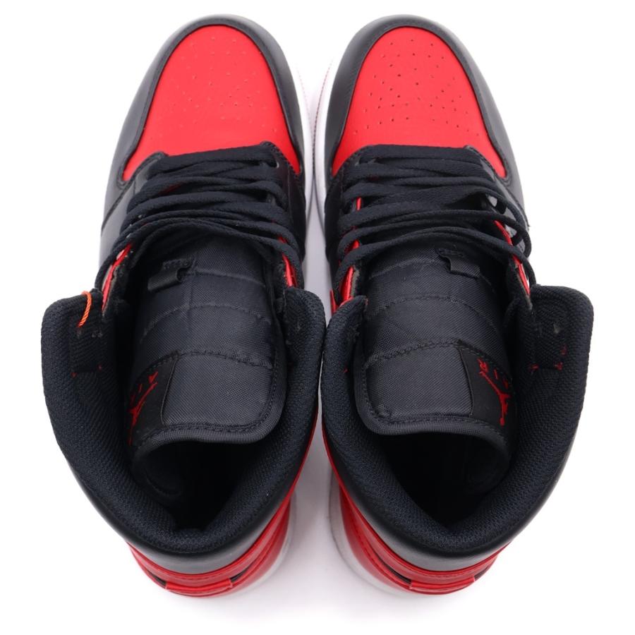 NIKE（ナイキ） AIR JORDAN 1 MID BRED エアジョーダン1 ミッド