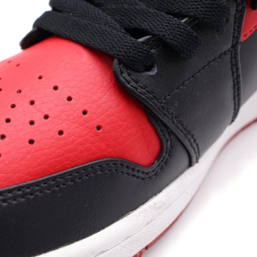 NIKE（ナイキ） AIR JORDAN 1 MID BRED エアジョーダン1 ミッド