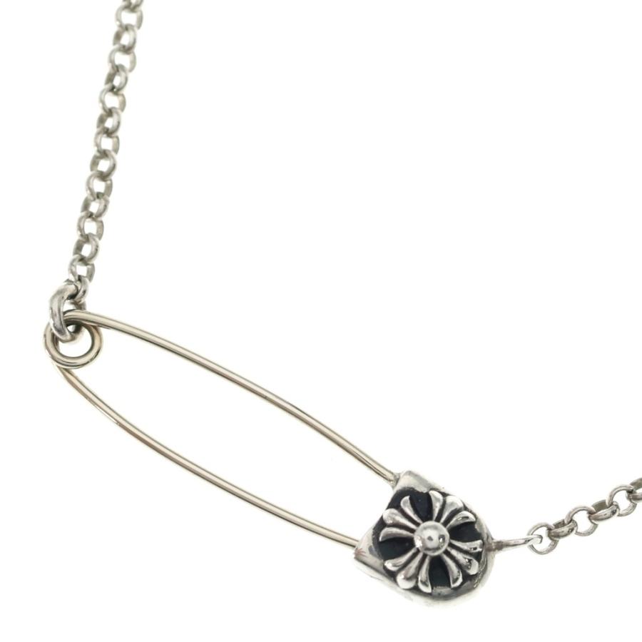 クロムハーツ　セーフティピン　ネックレス　新品　16inch CHROME HEARTS（クロムハーツ） 16inch SAFETY PIN R16 セーフティピン
