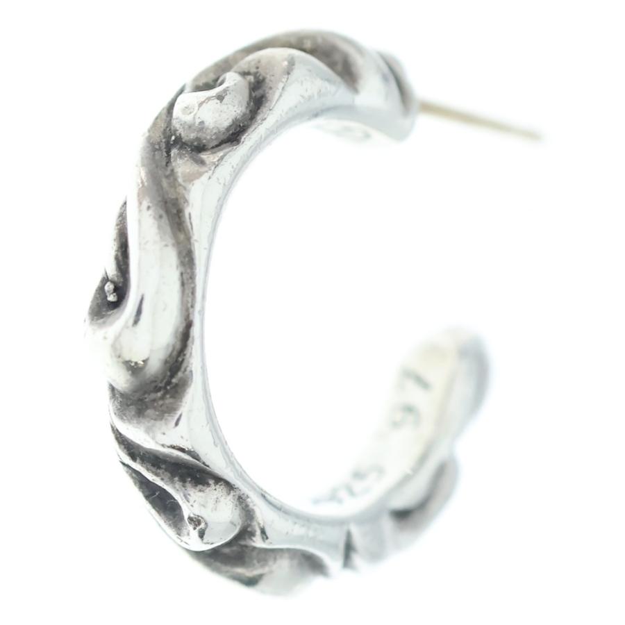 CHROME HEARTS（クロムハーツ） HOOP SCROOL スクロール フープピアス